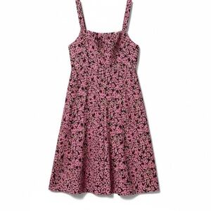 Floral Pink Mini Dress